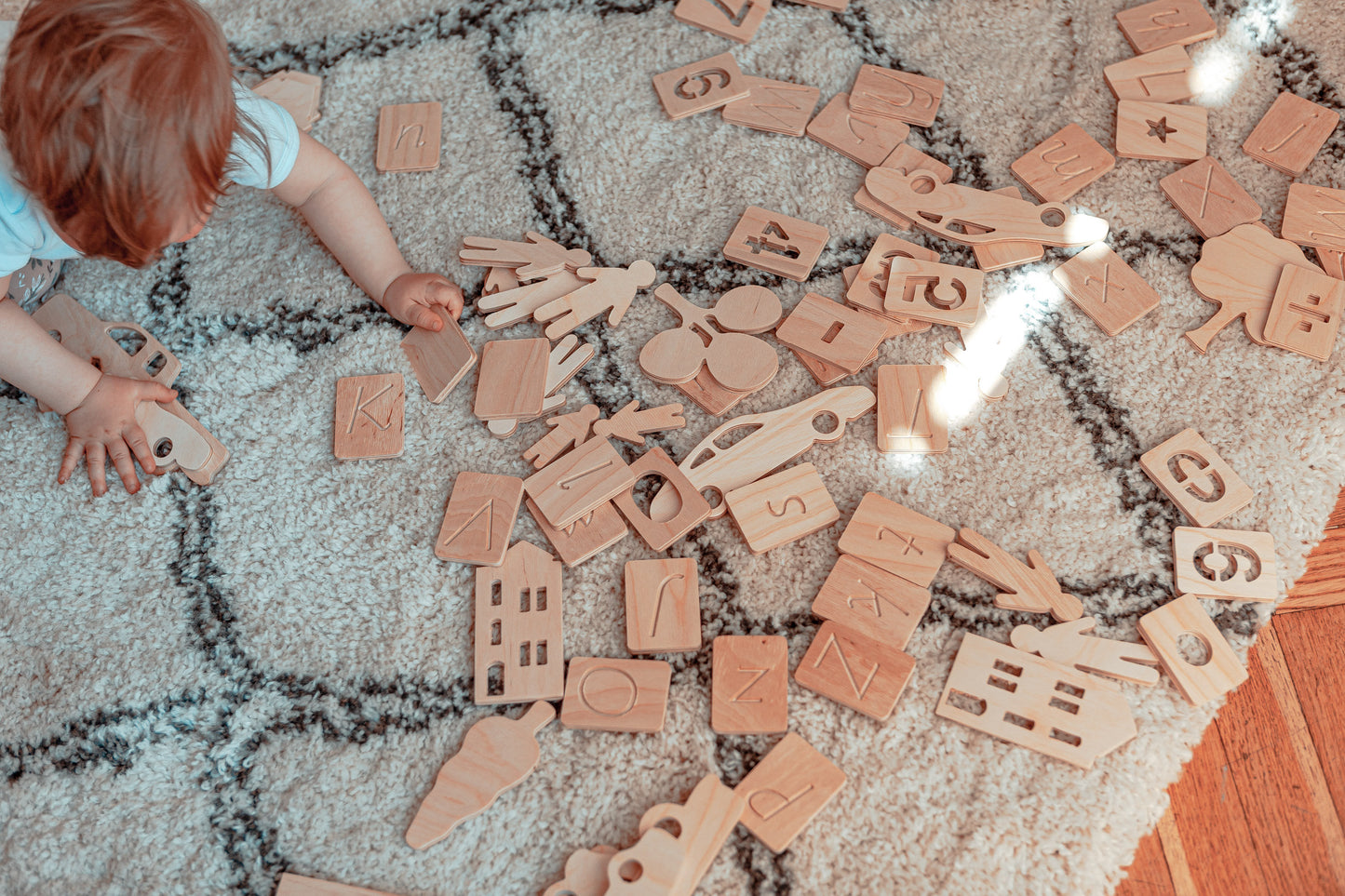 HINGI Stori Worlds - Zahlen | Holzspielzeug | Montessori-Spielzeug | Kreatives Spielzeug | Kleine Welt Regal